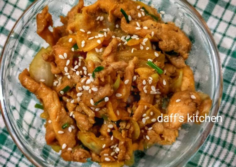 Cara Gampang Membuat Chicken Teriyaki🍛 Anti Gagal