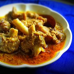 A picture of Mutton Kasha.