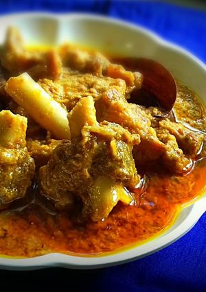 A picture of Mutton Kasha.