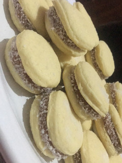 Una foto de Alfajores de maicena