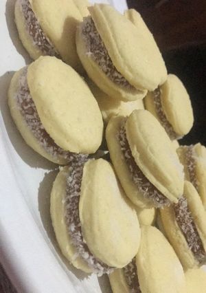 Una foto de Alfajores de maicena