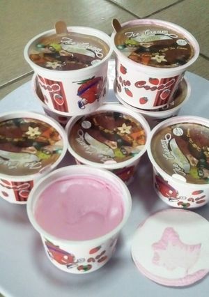 Foto resep Es krim homemade simple no tepung