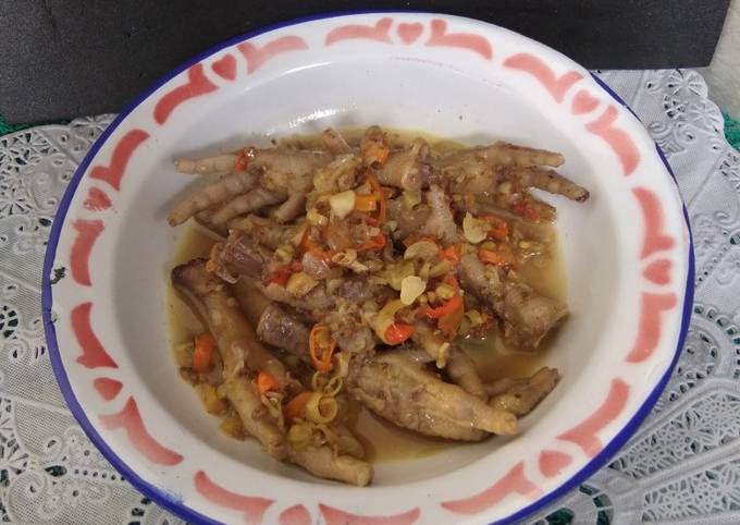 Resep Ceker Bumbu Betutu yang Lezat Sekali