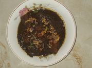 Gambar rawon daging giling