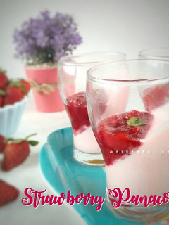 Foto resep Strawberry Panacotta