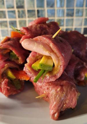 Una foto de Rolls de carne para congelar!!