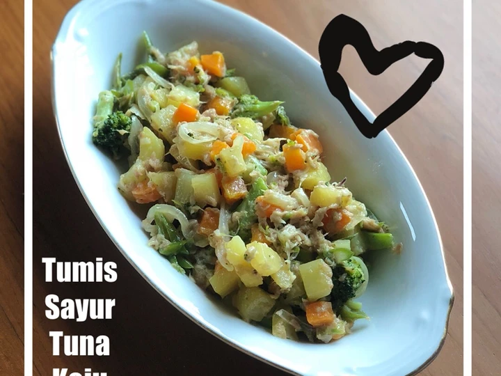 Langkah Mudah untuk Menyiapkan Resep Tumis Sayur Tuna w/ Keju ‘Mpasi 1y+’ yang  Bikin Ketagihan Anti Ribet, Mantap