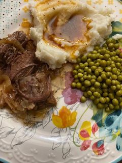 A picture of Slow Cooker French Onion Pot Roast.