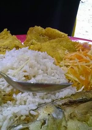 Una foto de Ensalada para acompañar pescado
