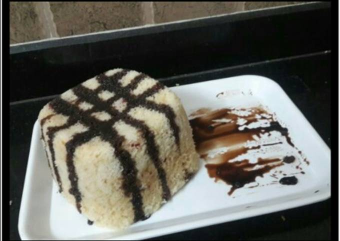 Recipe of Favorite Eggless Vanilla tutti fruitti cake