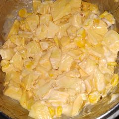 A picture of Apple salad.