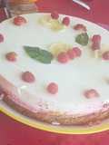 Lemon and Raspberry Bavarois
