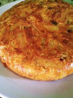 Una foto de Tortilla de papas fácil y económica!!!!