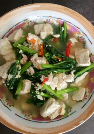 Foto resep Tumis Sawi Tahu