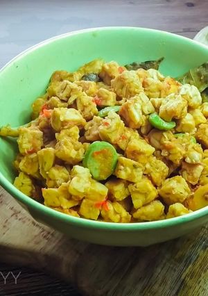Foto resep Oreg tempe petai pedas