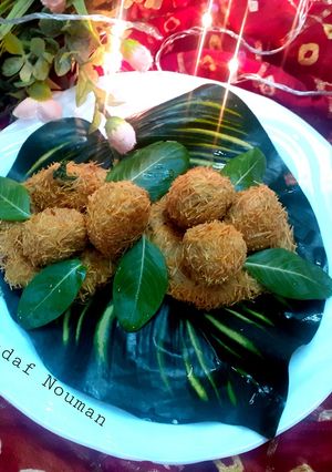 A picture of Potatoes nest ball.