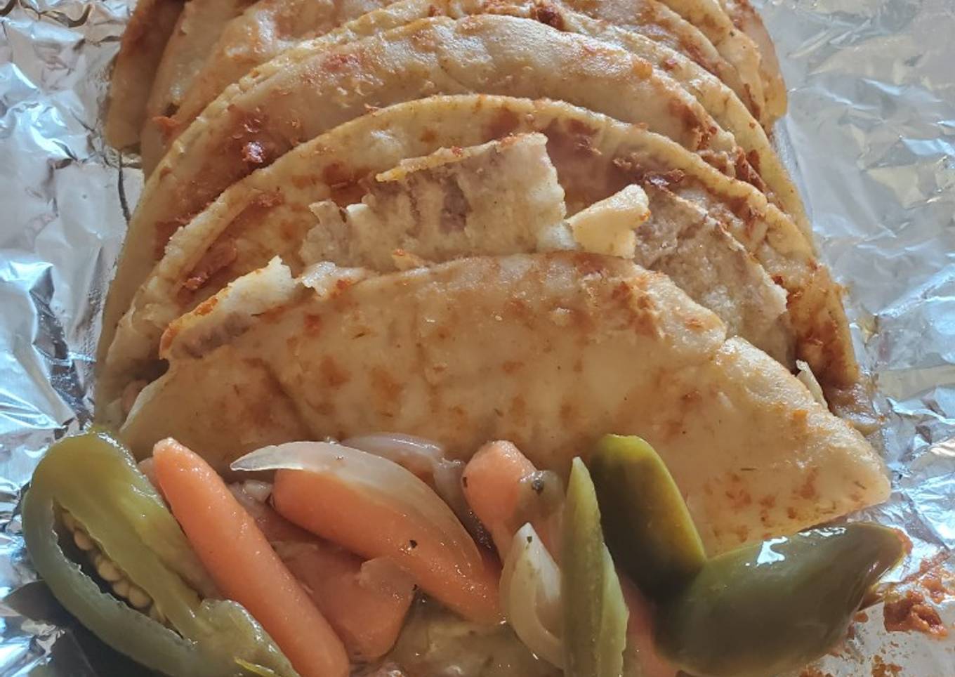 Tacos sudados