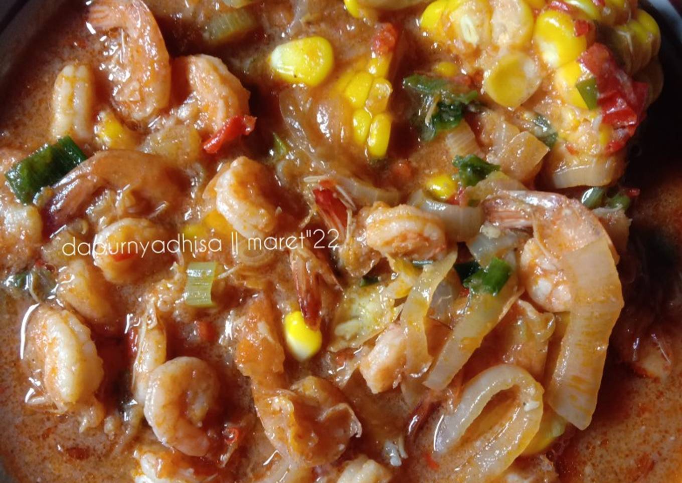 Udang saus padang