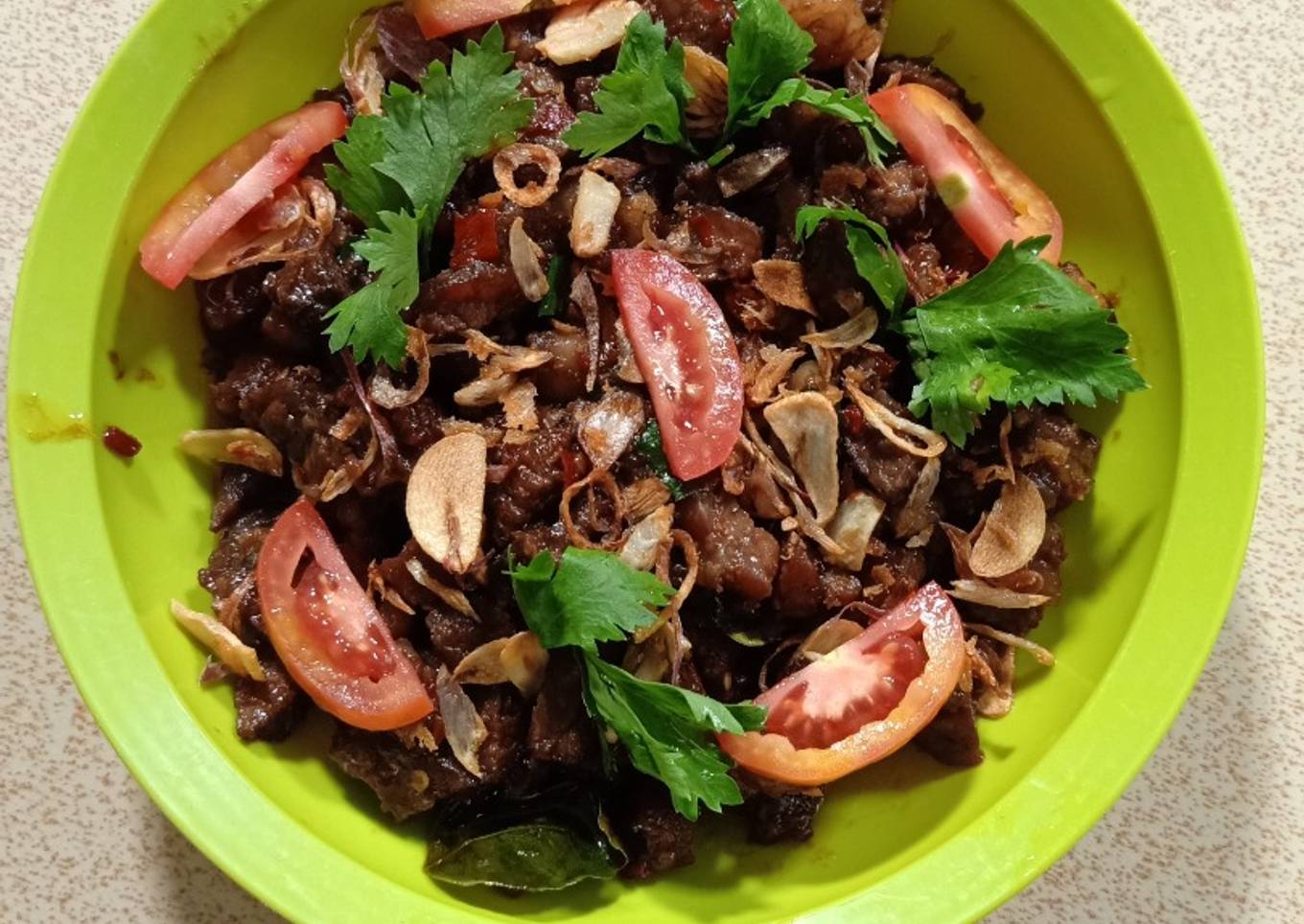 Rica rica daging sapi