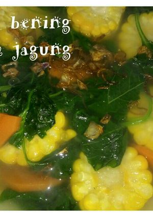 Foto resep Sayur Bening Bayam Jagung