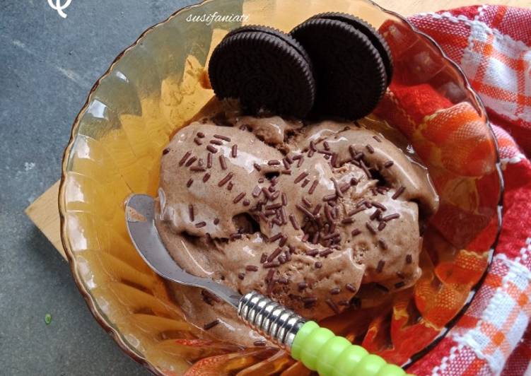 Ice cream chocolate