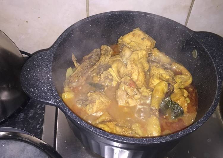 Yummy chicken curry