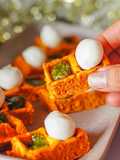 Mini gofres Caprese