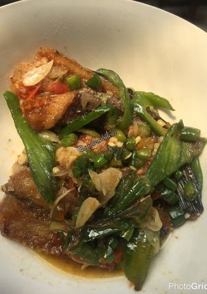 Foto resep Ikan asin dabu-daby