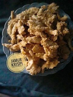 Foto resep Jamur krispi