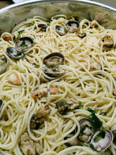 Una foto de Spaghetti marinera