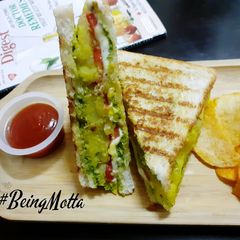 A picture of Aloo Masala Cheese Sandwich.