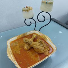 Casar almonds chicken Korma A picture of Casar almonds chicken Korma.