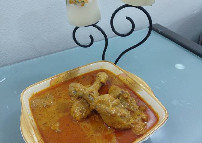 Simple Way to Make Favorite Casar almonds chicken Korma