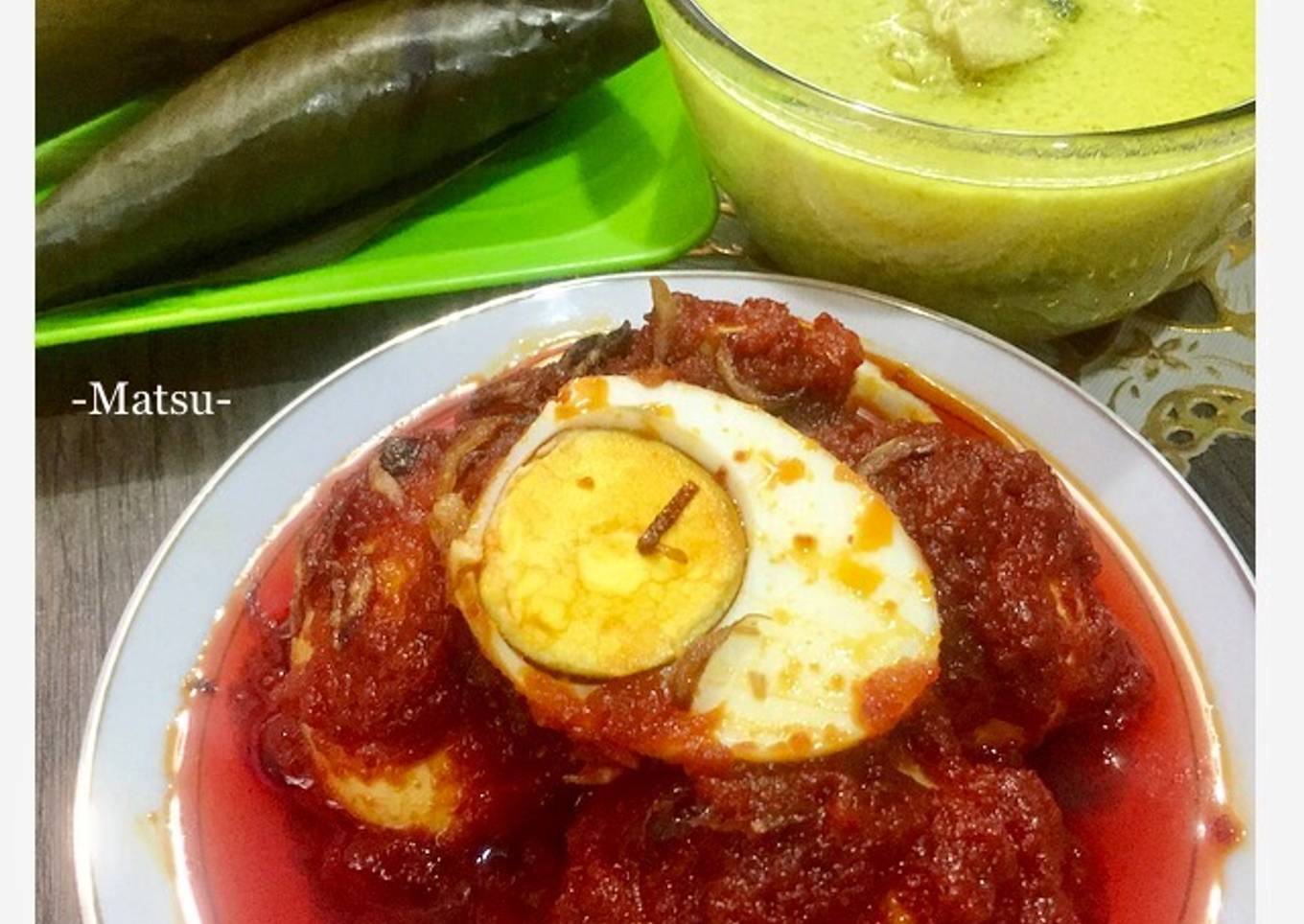 51. 🍳 Telor Masak Habang Khas Banjar 🍳 #Matsu