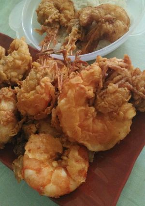 Foto resep Udang Cumi rendam susu crispy gurih tanpa msg