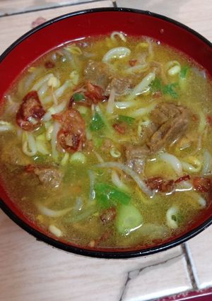 Foto resep Soto daging
