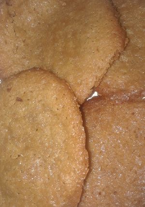 A picture of Peanut butter cookies.