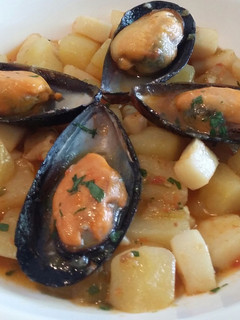 Una foto de Patatas marineras