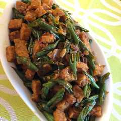 รูปของ Tumis tempe dan buncis