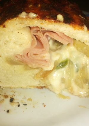 Una foto de Rollo de pizza