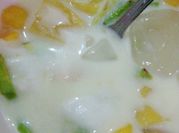 Gambar es teler susu