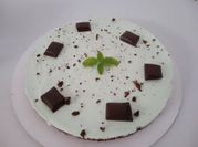 Una foto di menta e cioccolato