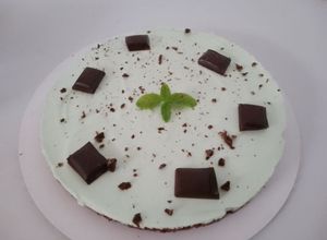 Foto di Cheesecake Menta e Cioccolato