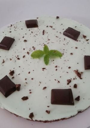 Foto di Cheesecake Menta e Cioccolato