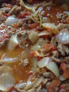Una foto de Bistec a la Mexicana con cerveza