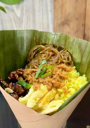 Foto resep Nasi Kuning Pincuk