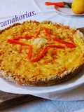 Tarta de Zanahorias. / Crostrata di carote con fiocchi de'avena