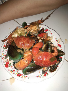 Foto resep Kepiting kerang saus padang
