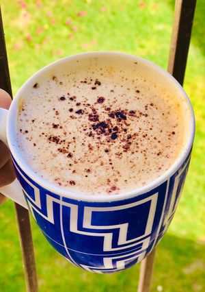 A picture of Forthy Coffee /simple Cappuccino.