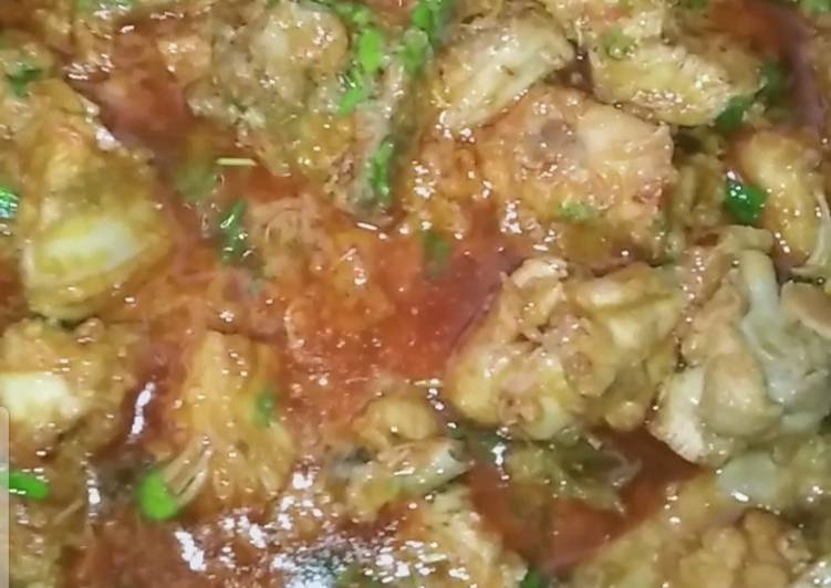 Step-by-Step Guide to Prepare Any-night-of-the-week # eidkeypakwan Chicken karahi